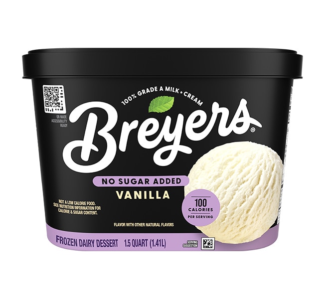 Breyers No Sugar Added Vanilla