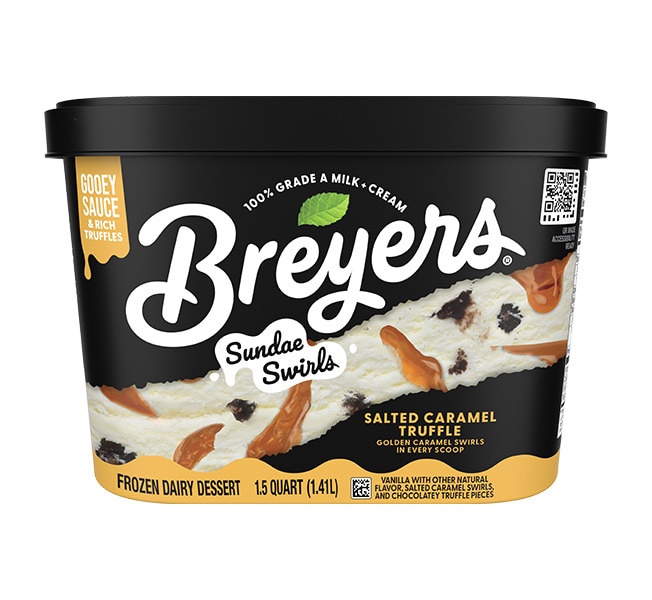 Breyers Salted Caramel Truffle