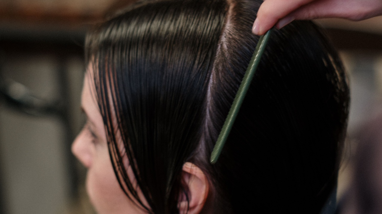 Step 4: Angle the Hair Forward