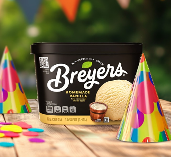 Breyers Ice Cream for Family Celebrations & Parties