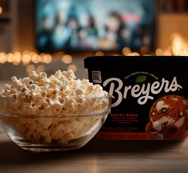 Breyers Ice Cream for Movie Nights at Home