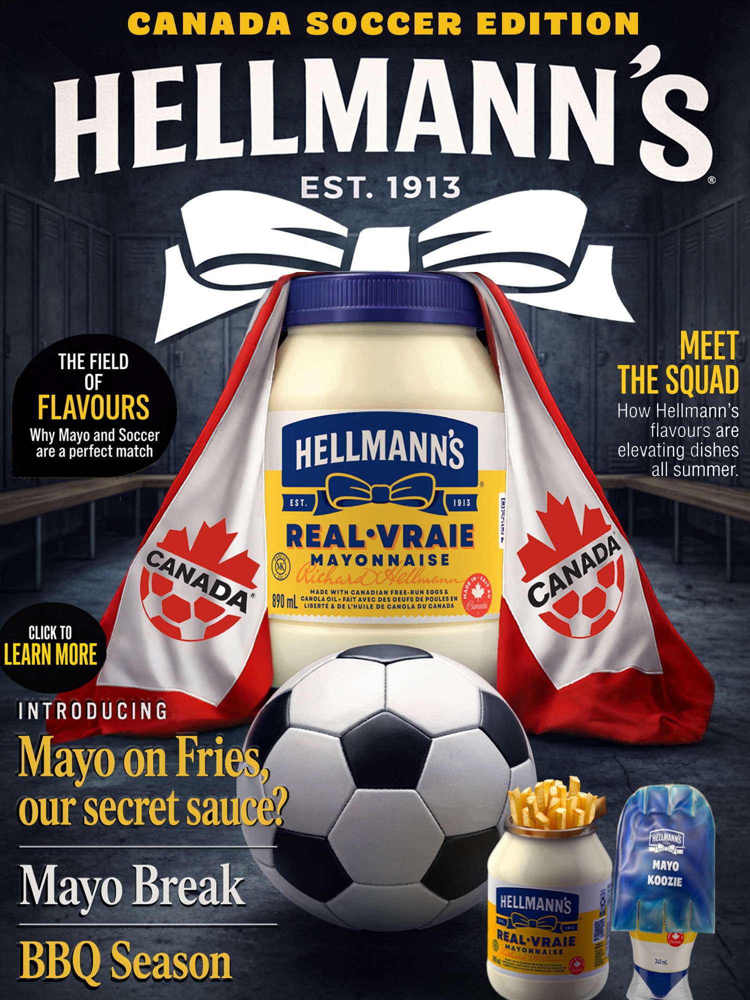 Hellmann's Canada Soccer Edition front cover