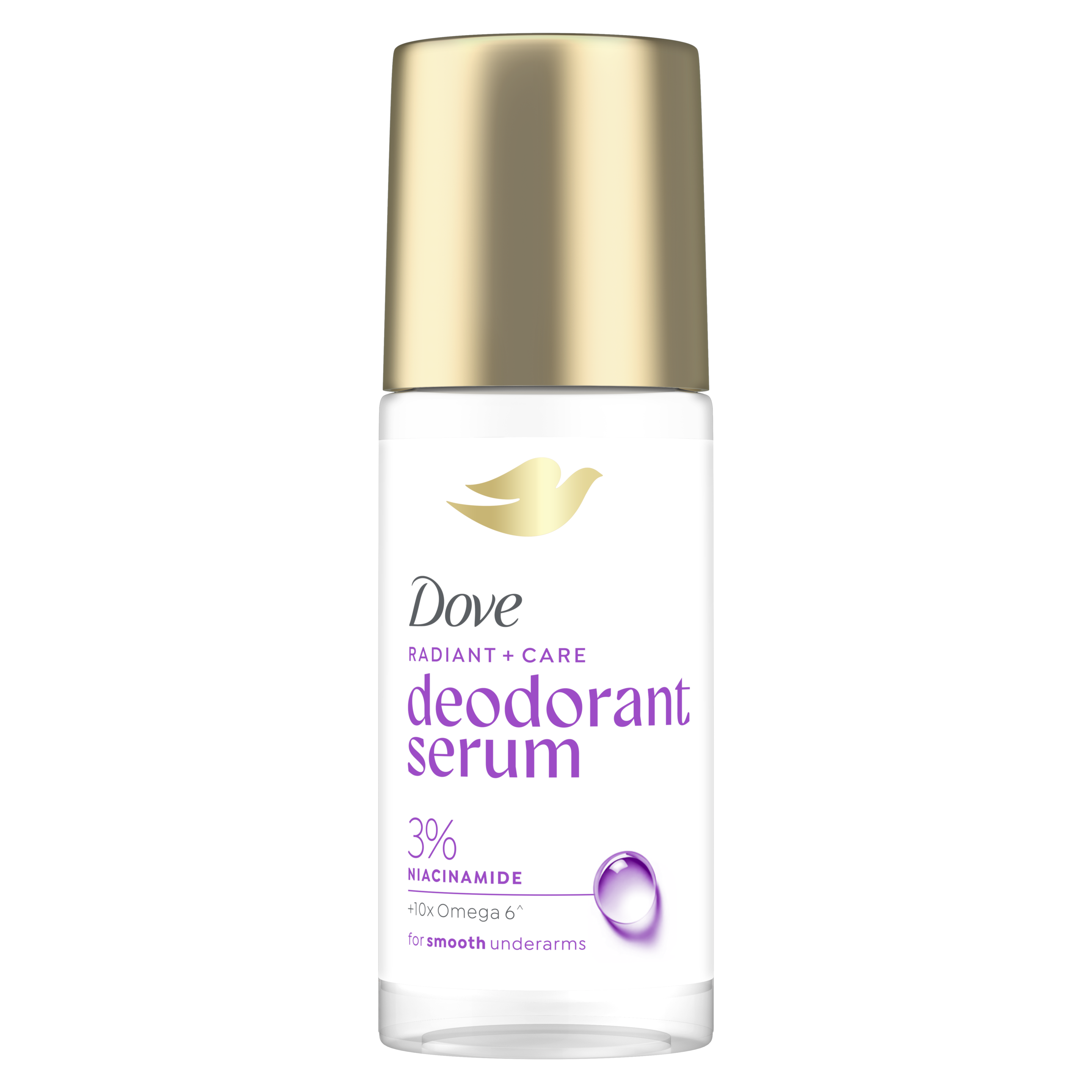 Dove Deodorant Serum Roll On 3% Niacinamide + 10x Omega 6 packshot
