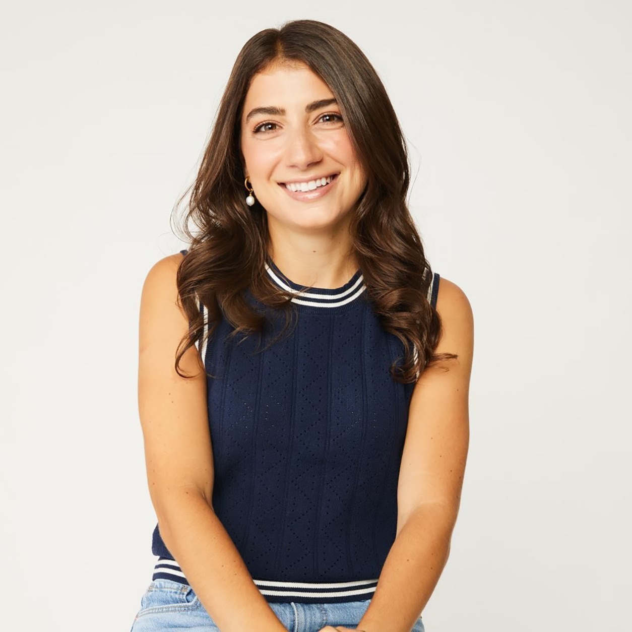 a model posing for the camera