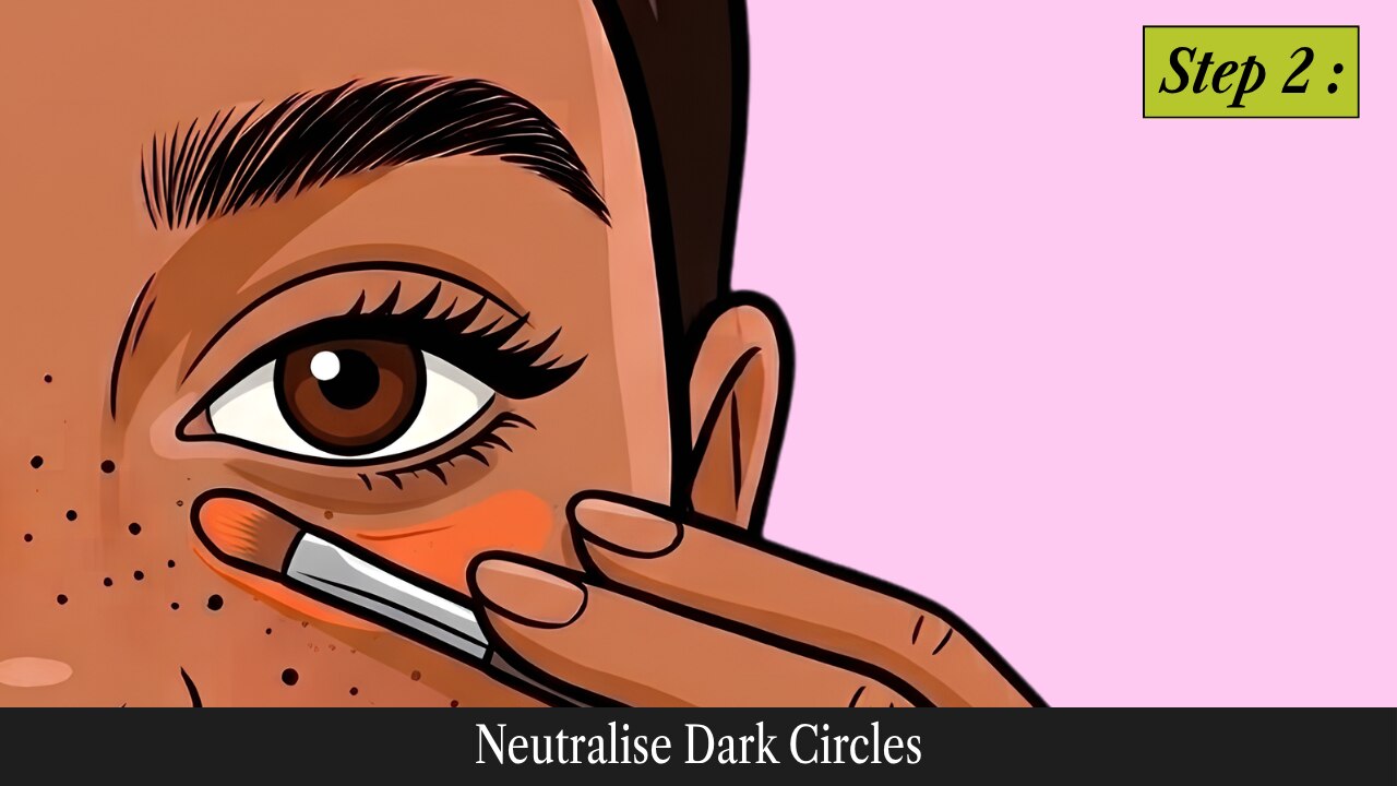 Step 2: Neutralize Dark Circles