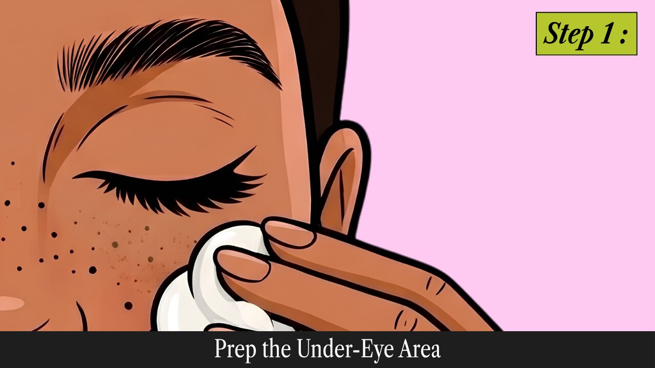 Step 1: Prep the Under-Eye Area