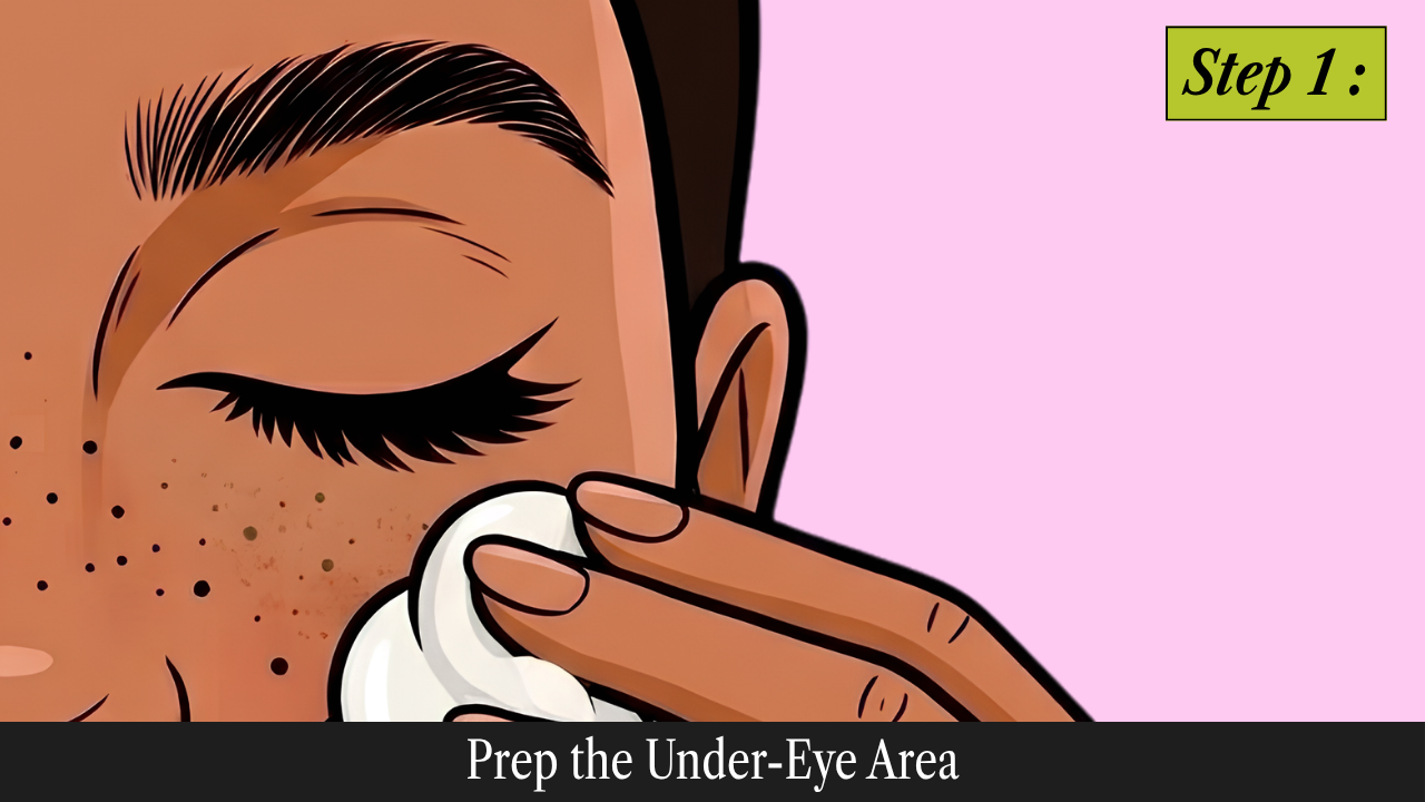 Step 1: Prep the Under-Eye Area