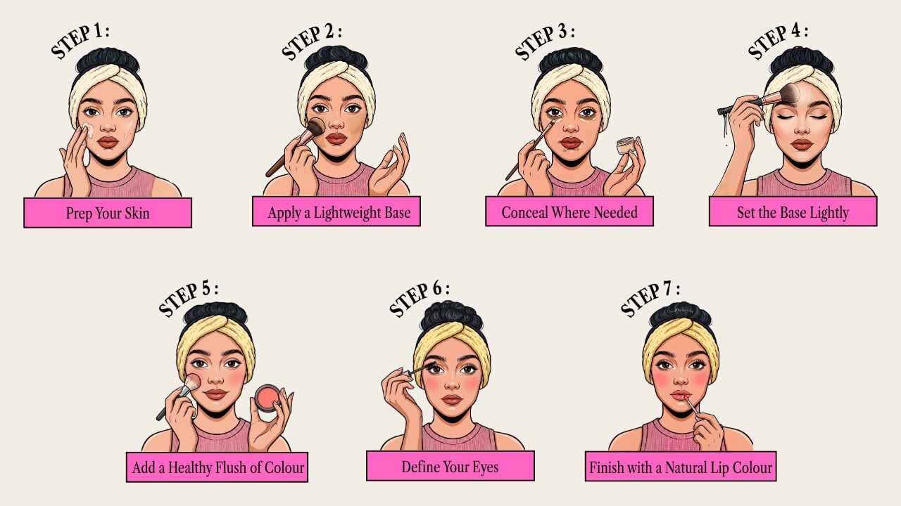 Daily Makeup Steps for a Natural Everyday Look