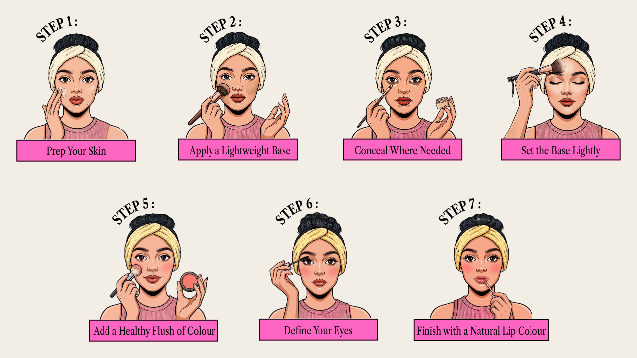 Daily Makeup Steps for a Natural Everyday Look