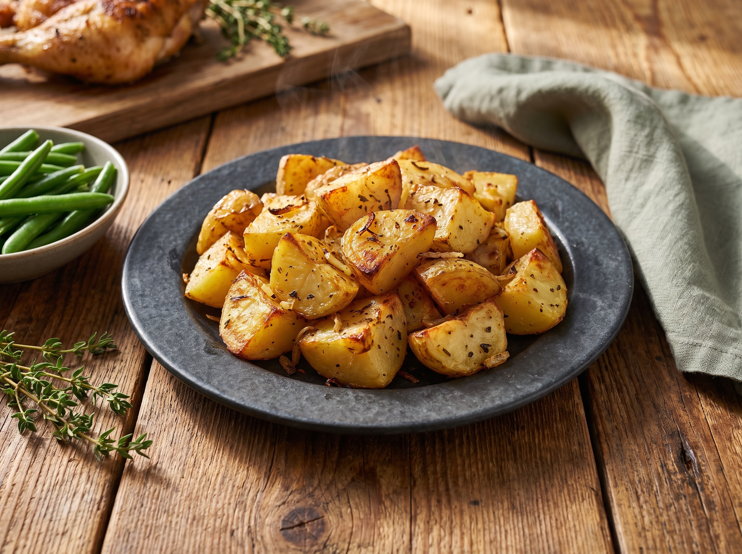 Onion-Roasted Potatoes