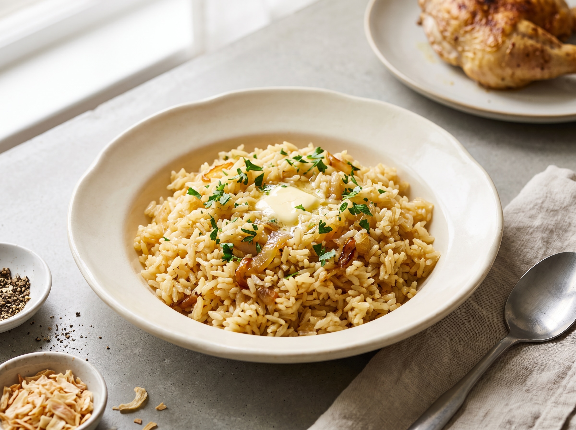 Golden Onion Rice