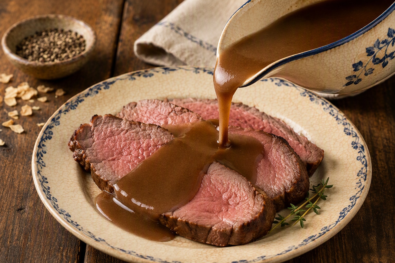 Beefy Onion Gravy
