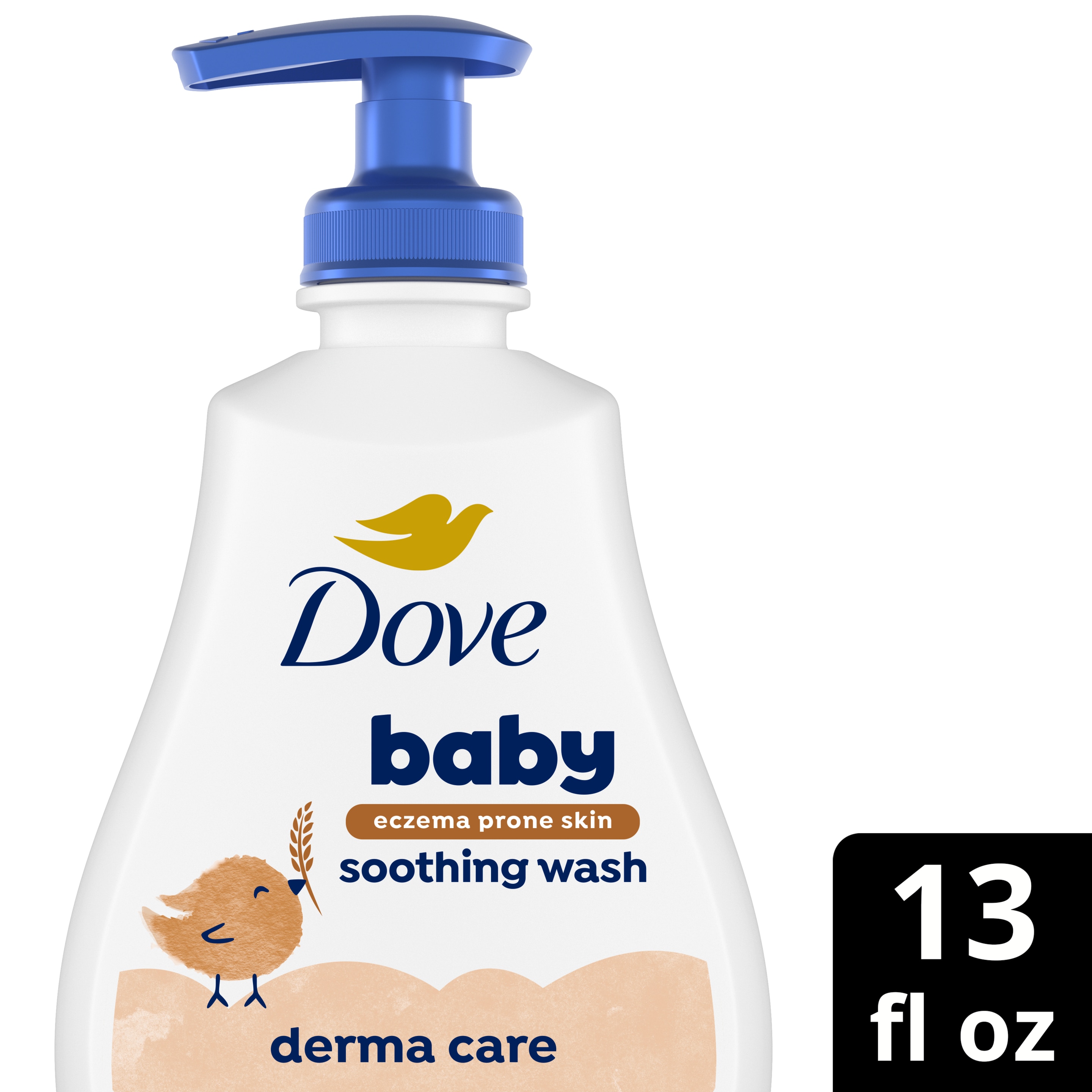 Baby Dove Derma Care Soothing Wash 13 oz packshot
