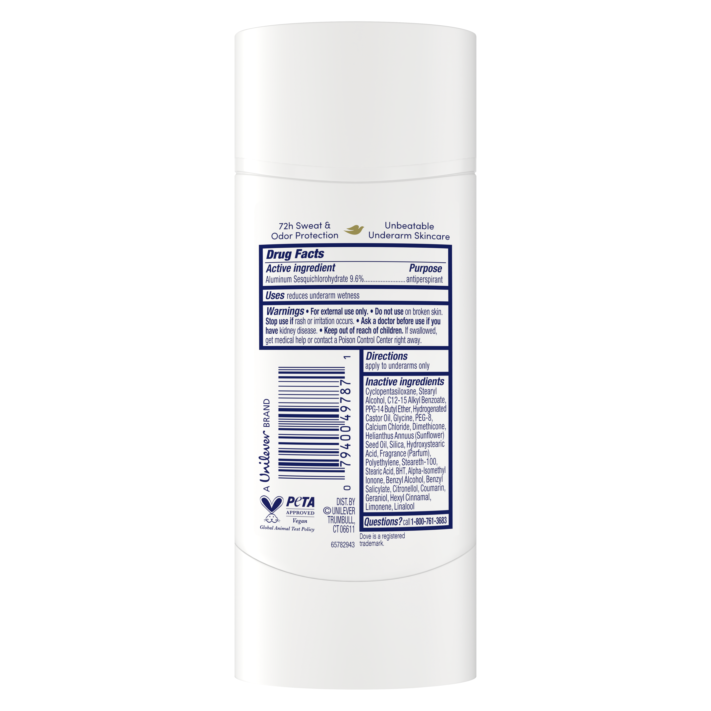 Advanced Care Invisible Cucumber & Cactus Water Antiperspirant Stick