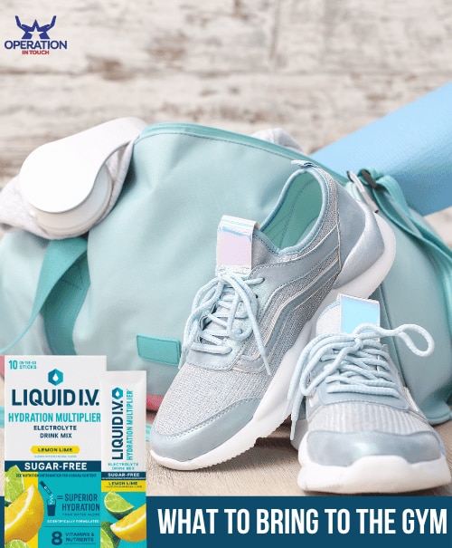 LIV what to bring to the gym article