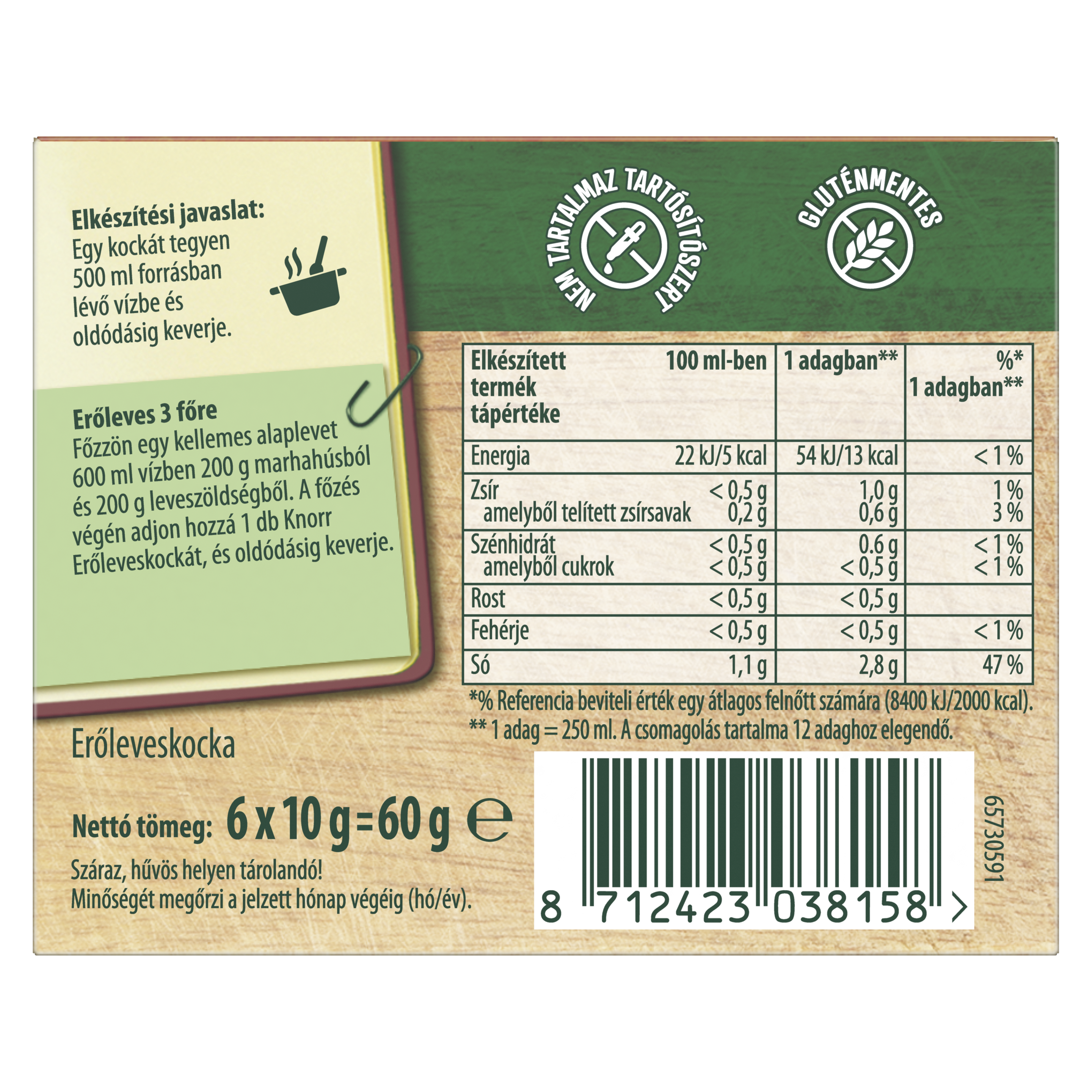 Knorr Erőleveskocka