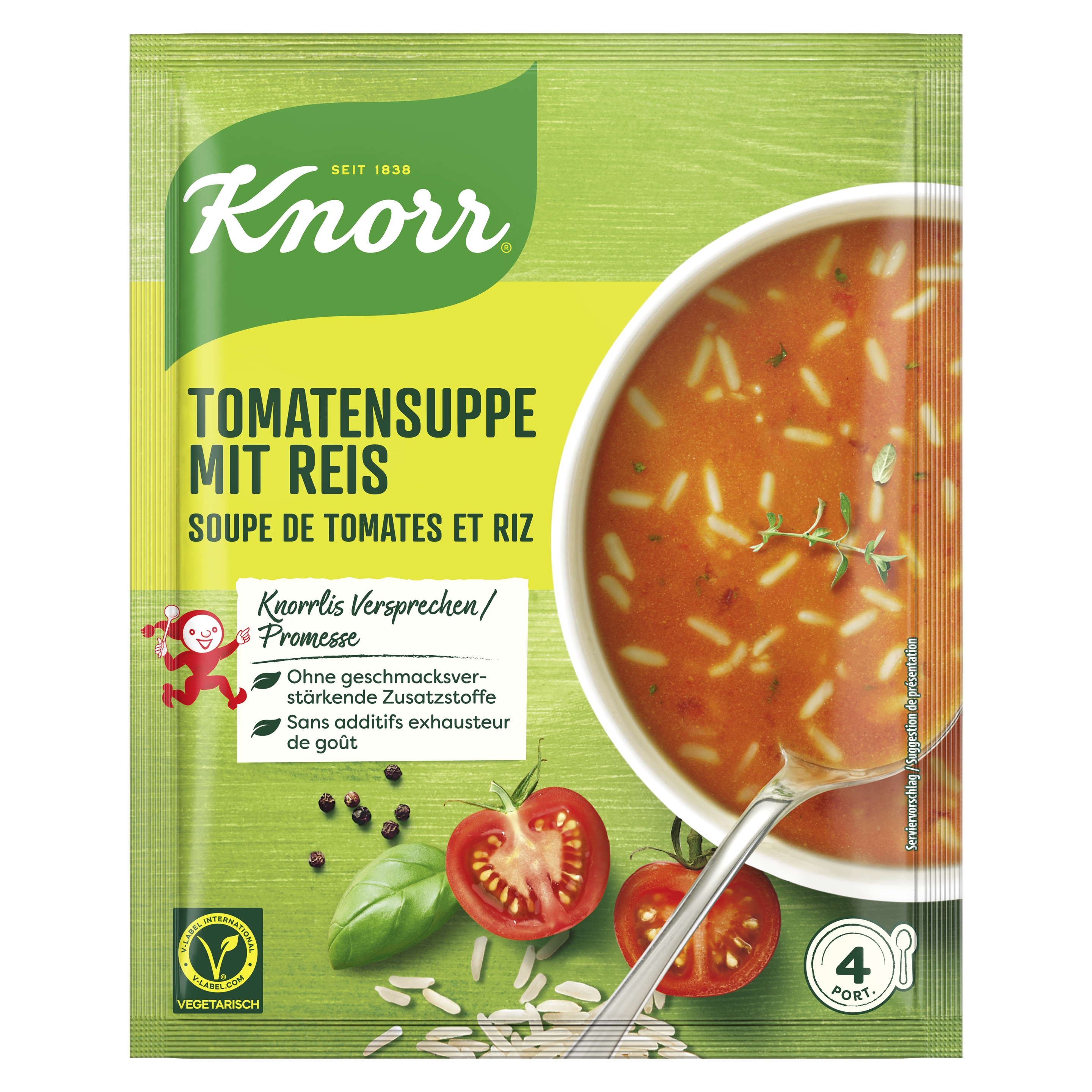 CU Knorr Tomato Rice Soup 98G POU CH