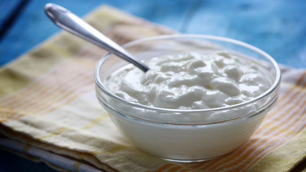 Include yoghurt in your meals