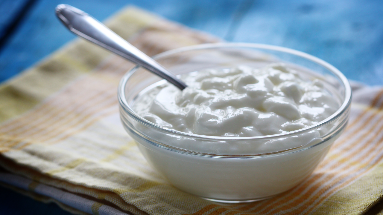 Include yoghurt in your meals