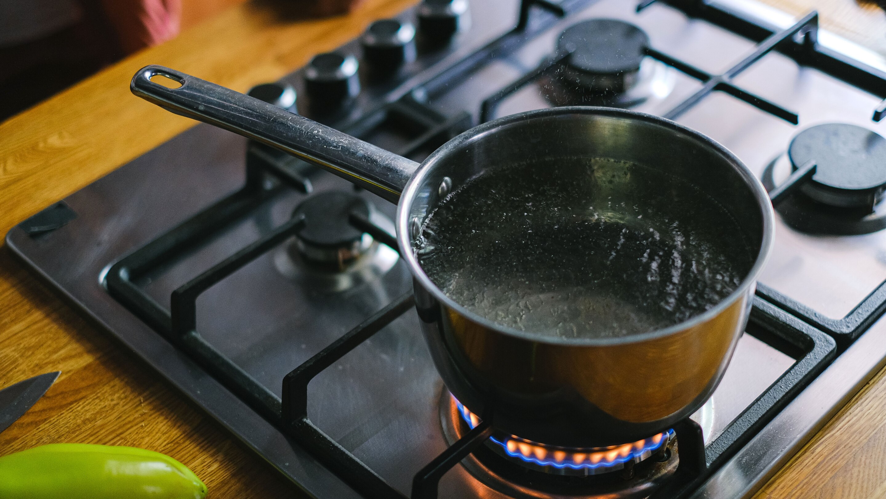 Step 1: Boil Fresh Water