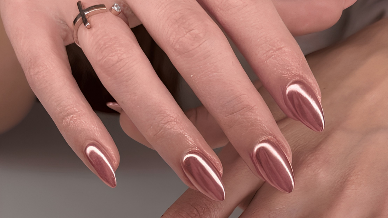 3. Rose Gold Chrome
