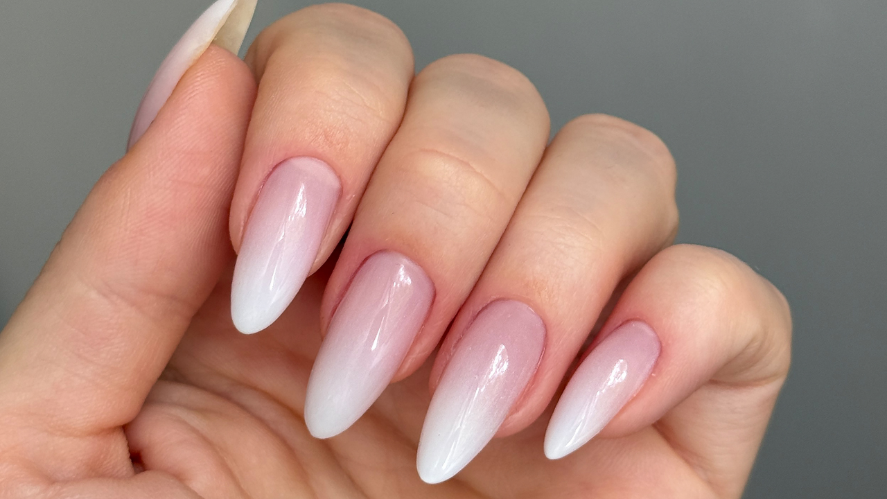 16. Ombre Chrome Nails