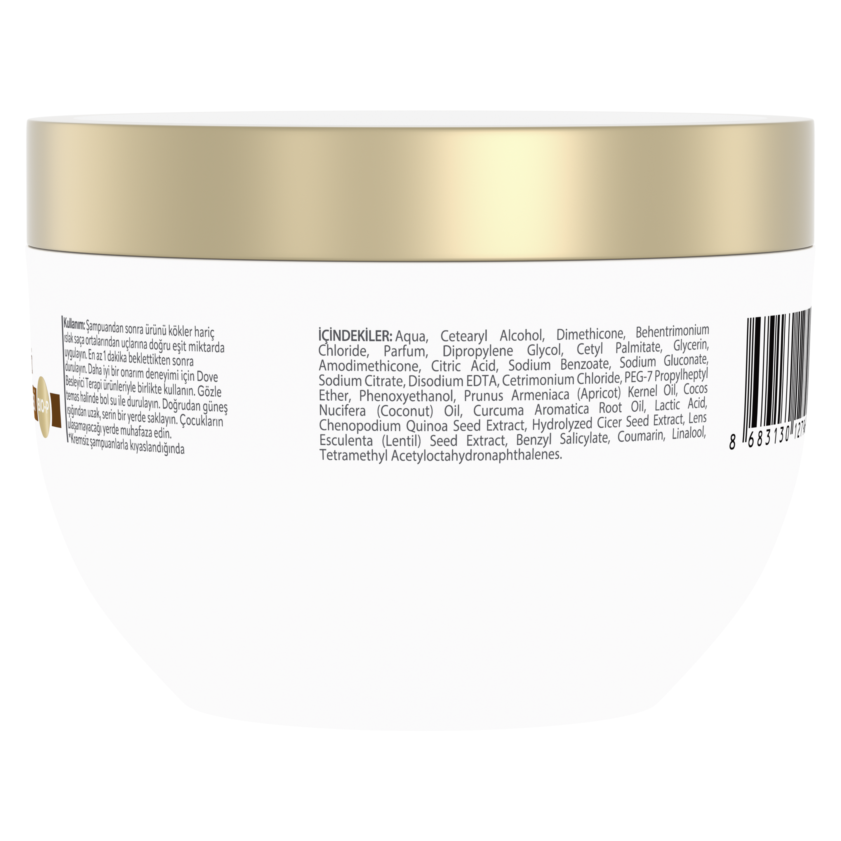 Dove Saç Bakım Maskesi Coconut Oil Besleyici Terapi 265 ml