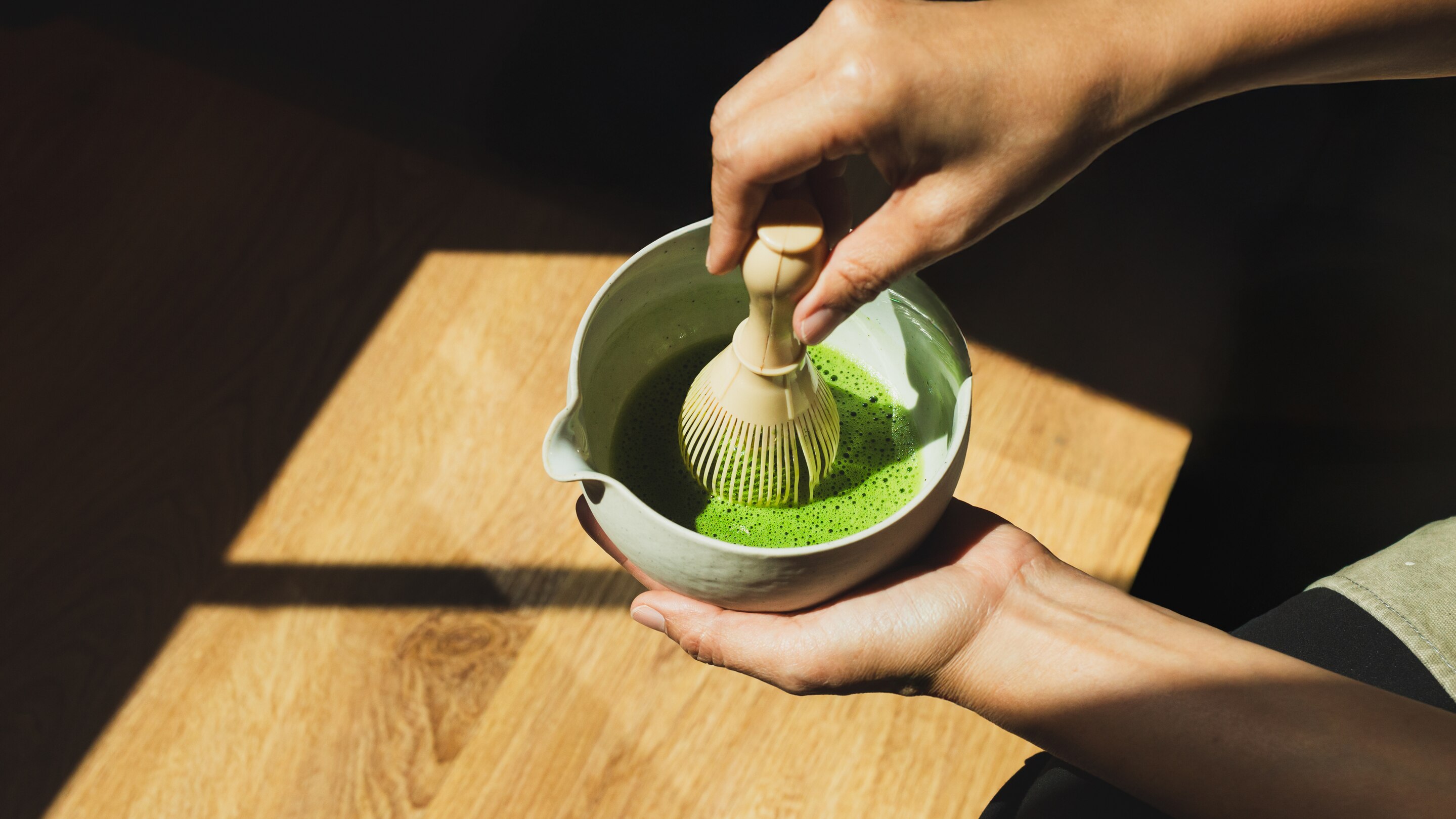 Traditional Matcha Tea Method