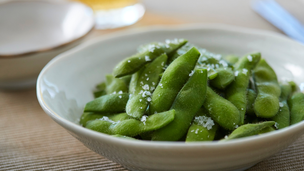 Edamame (½ cup) – 50 mg