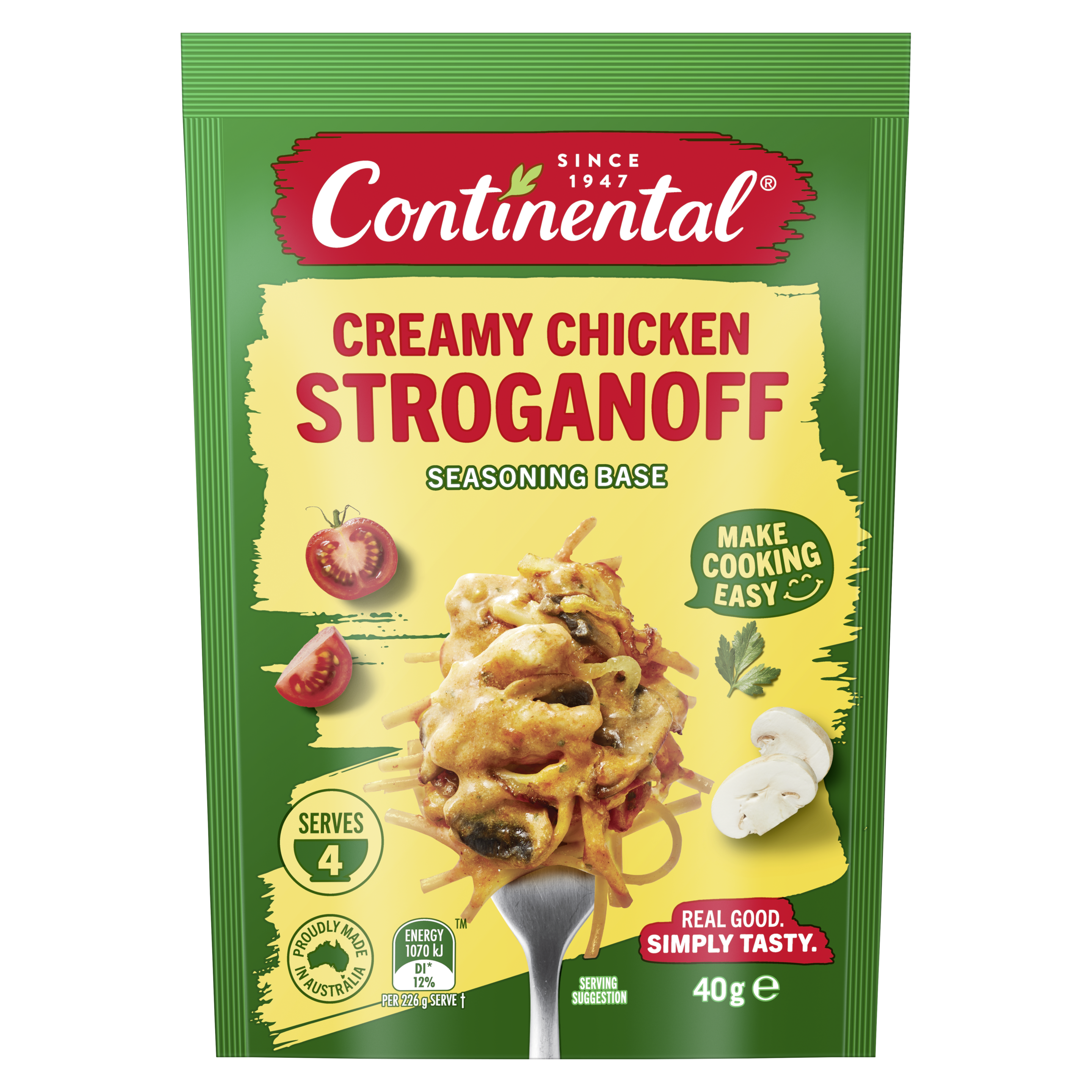 Creamy Chicken Stroganoff packshot