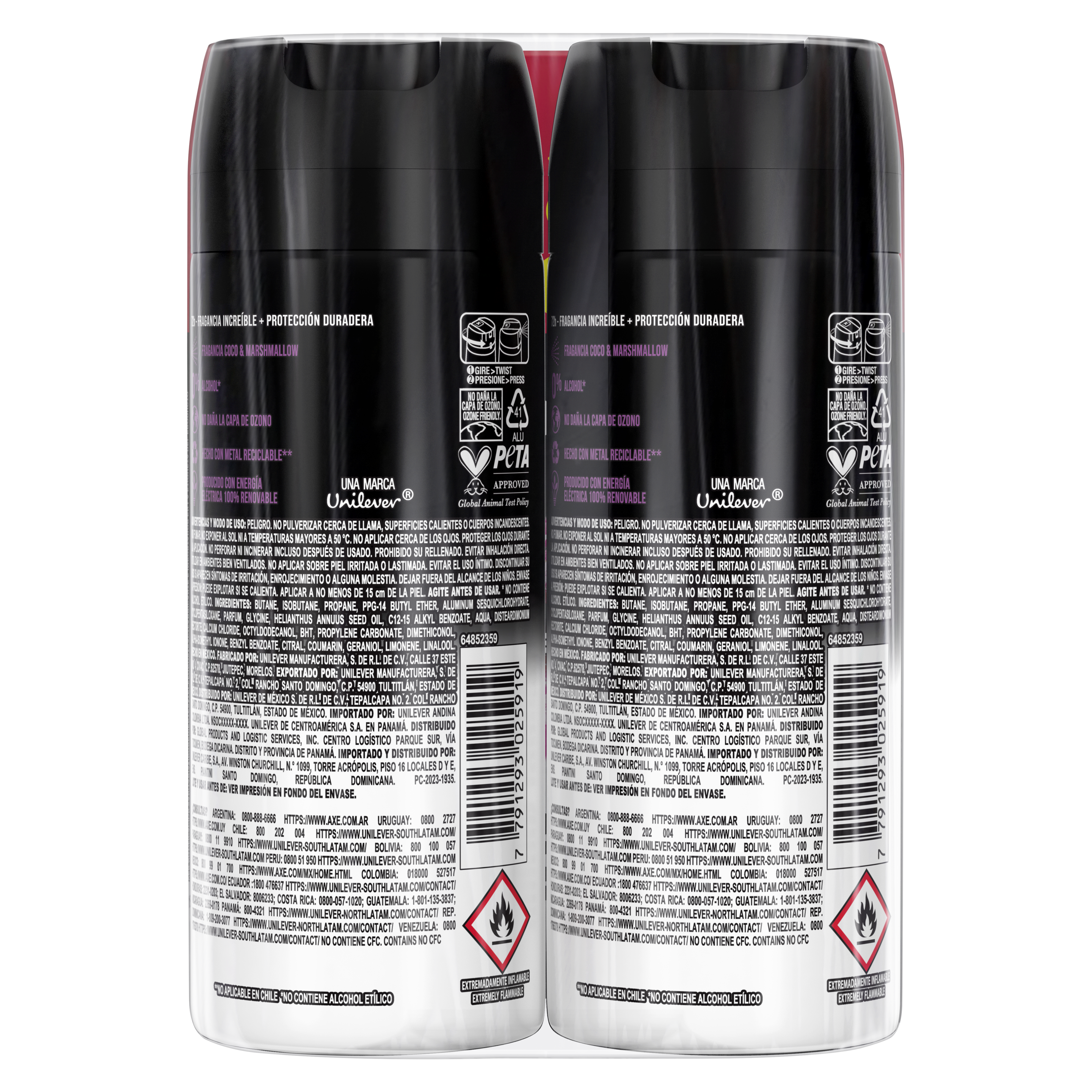 ANTITRANSPIRANTE EN AEROSOL EXCITE 152 ml