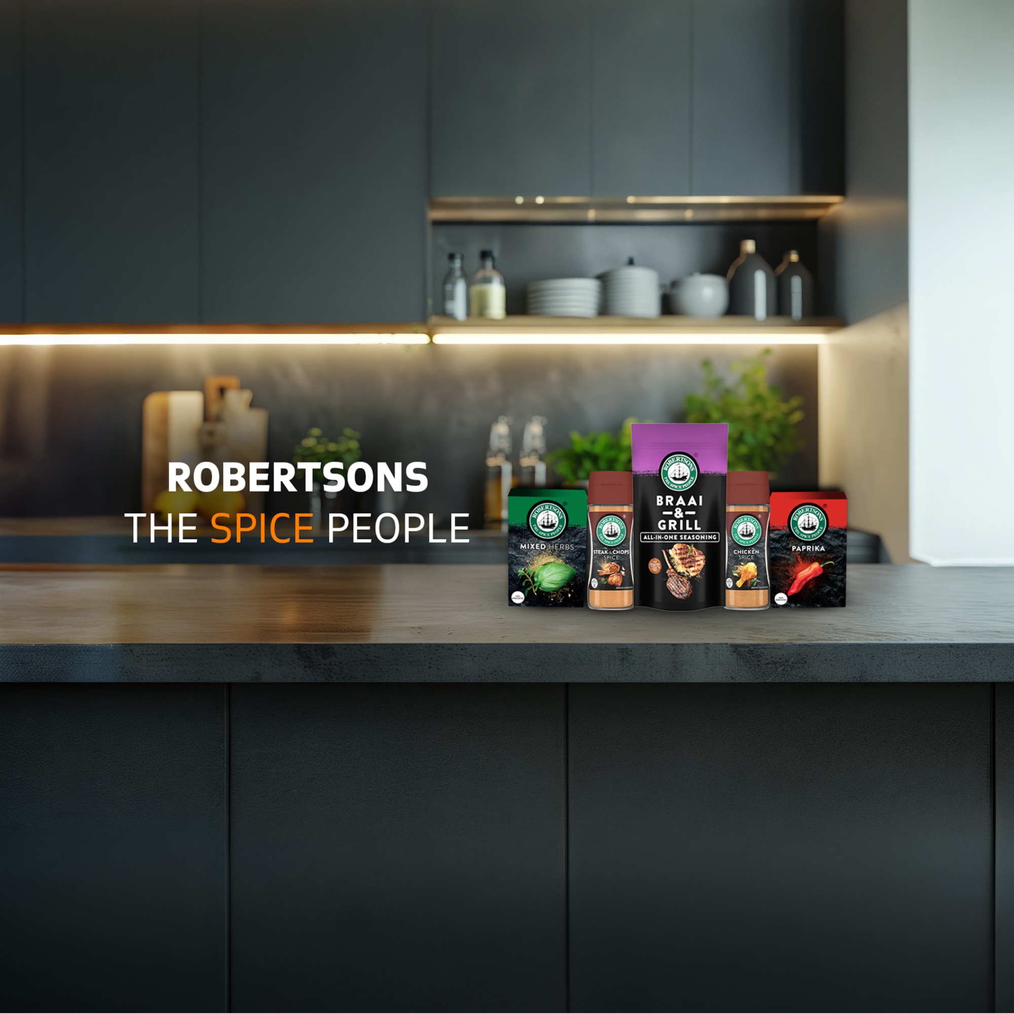 Robertsons Spoons with Spices