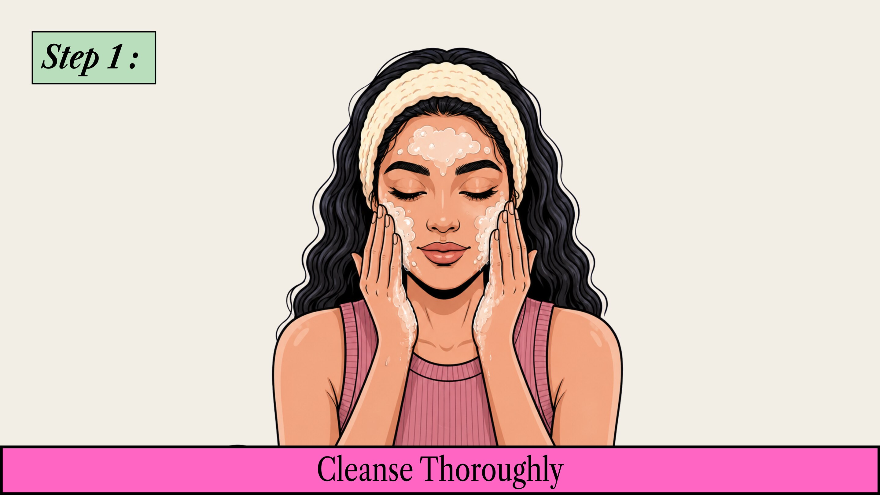 Step 3: Moisturise