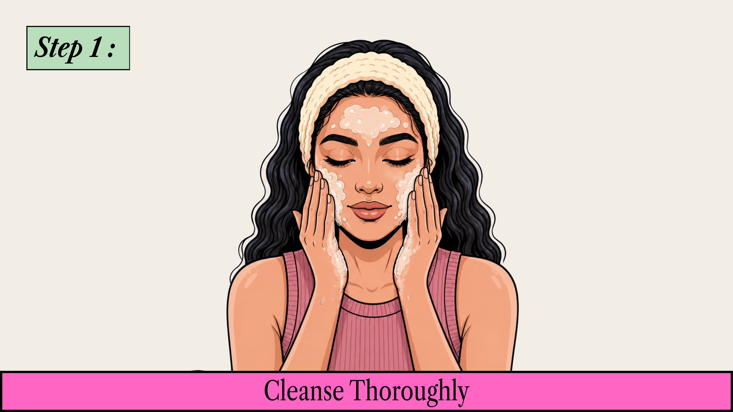 Step 3: Moisturise
