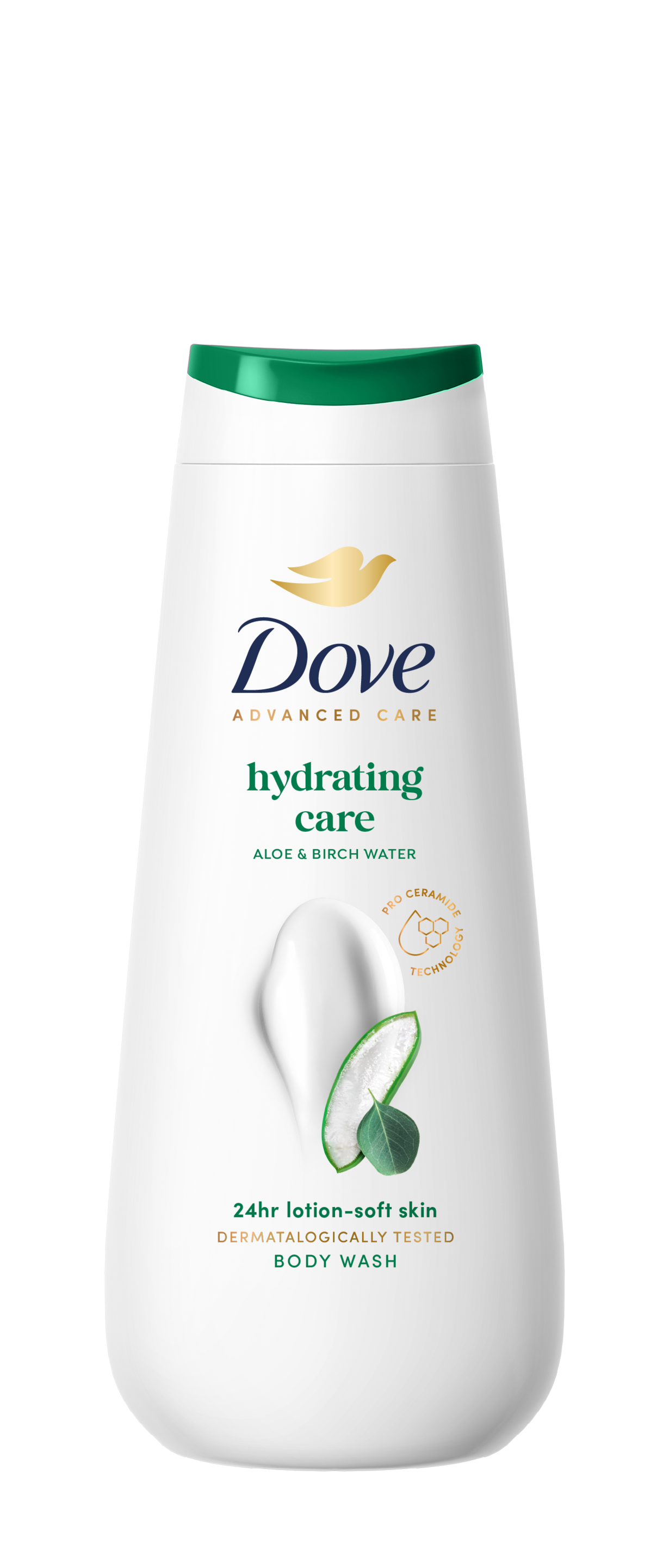 Dove Hydrating Care Sbody Wash 400ml packshot