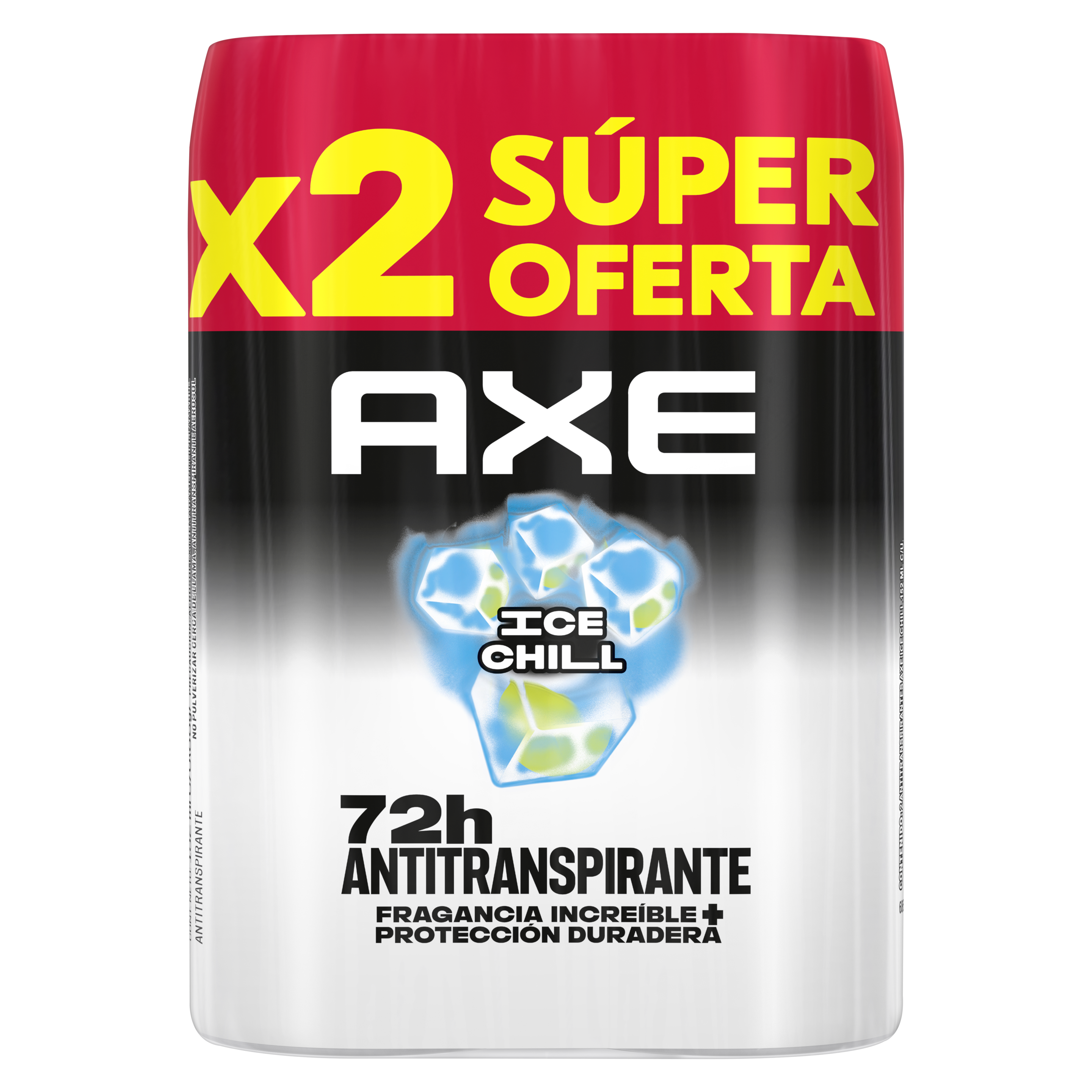 Adiós al sudor con el antitranspirante en aerosol AXE Ice Chill packshot
