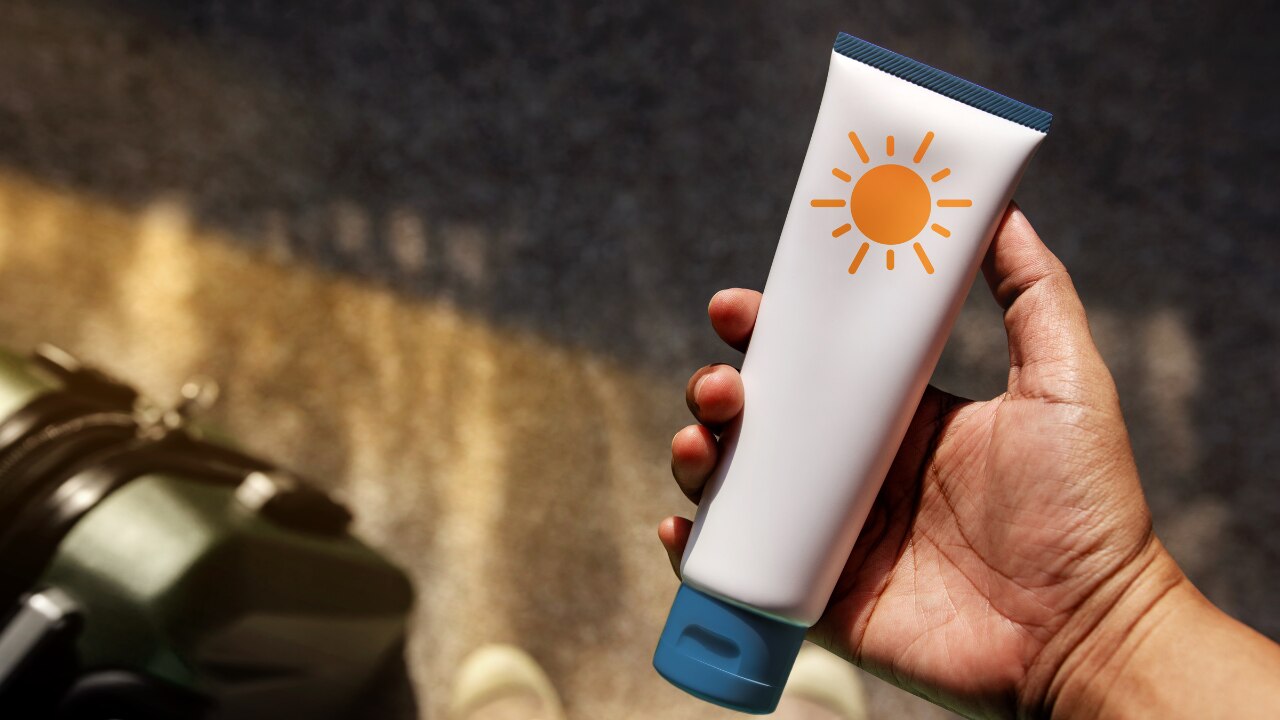 Finish with Sunscreen