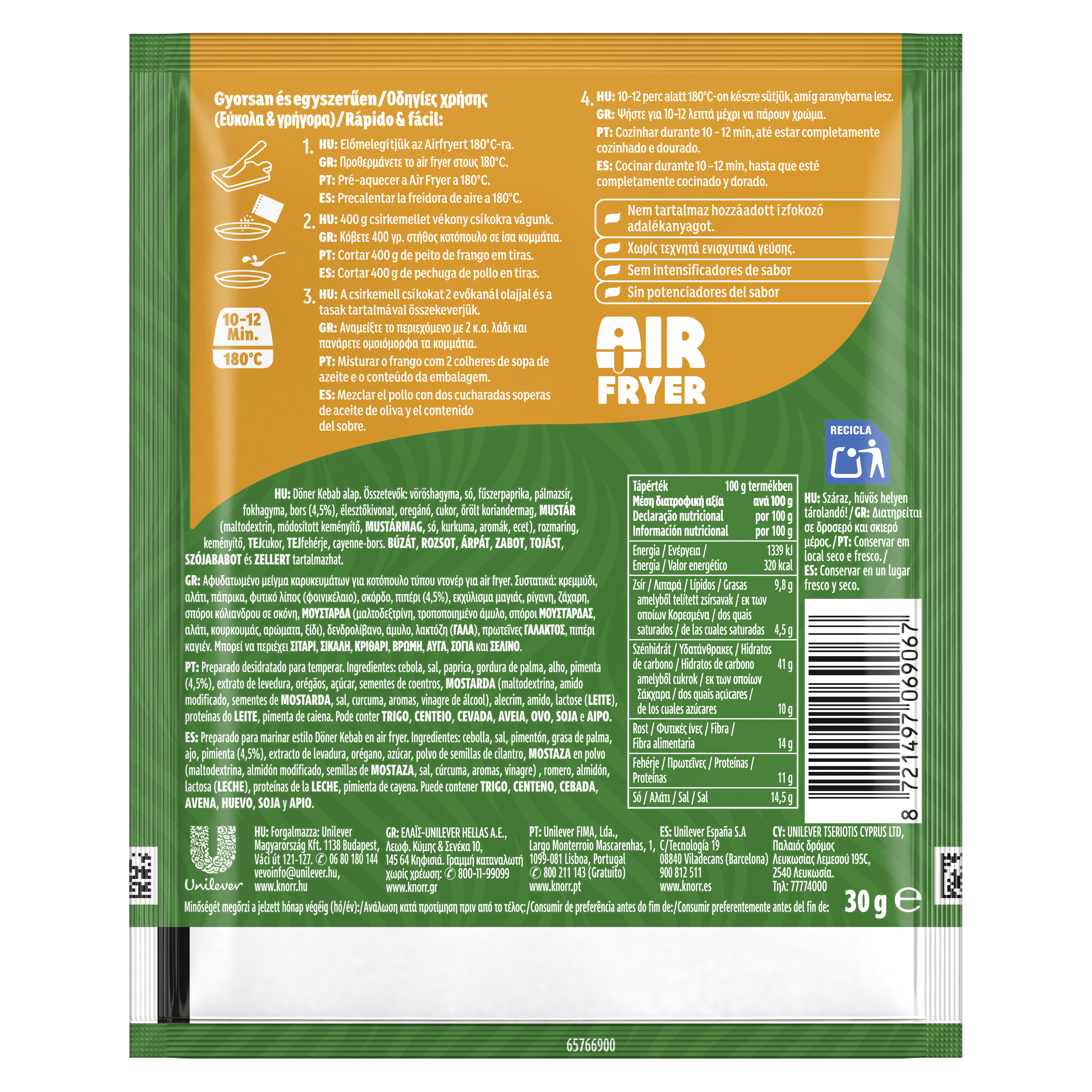 Knorr Doner Kebab alap 30g
