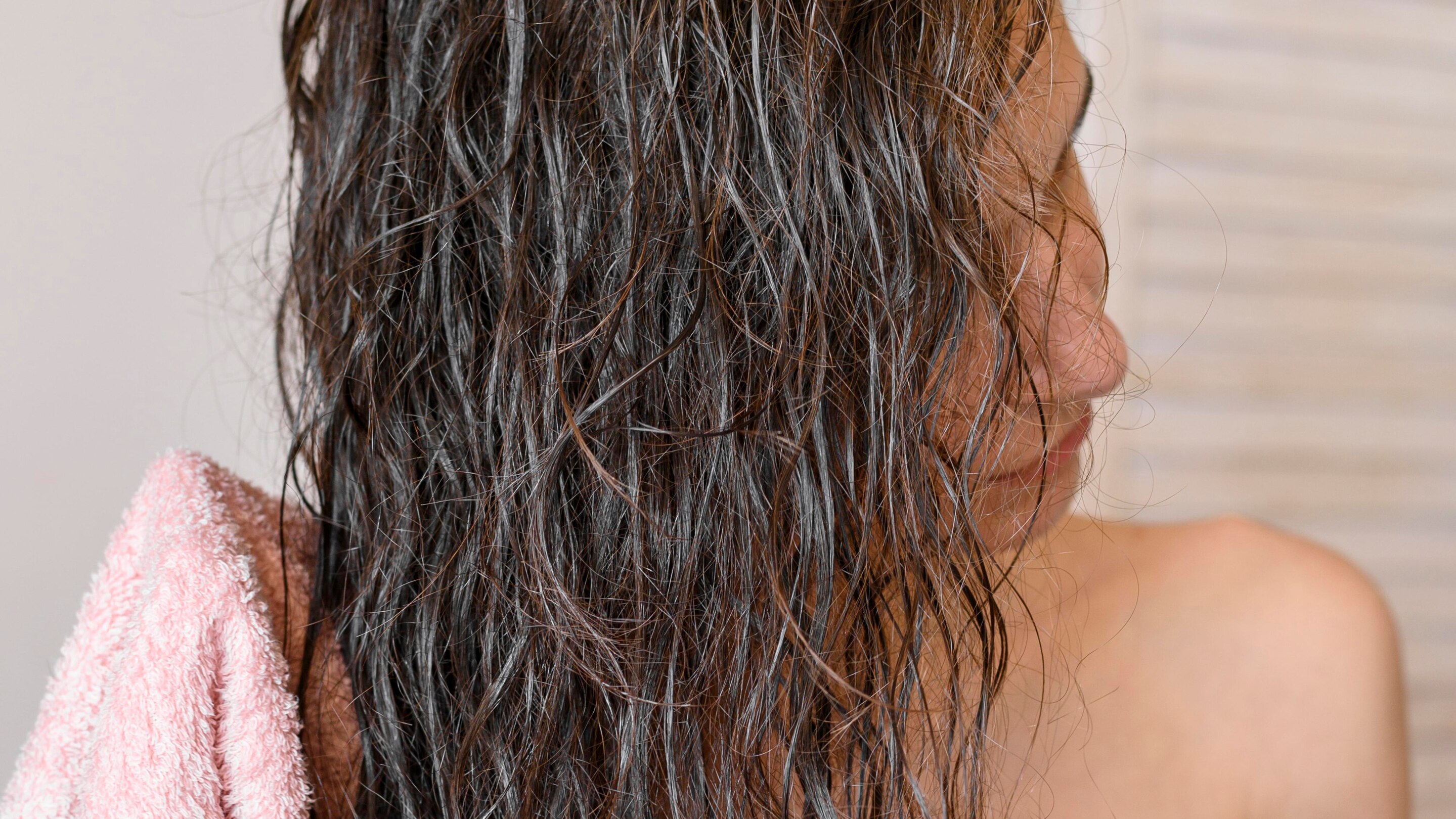 Step 1: Start with Clean, Damp Hair