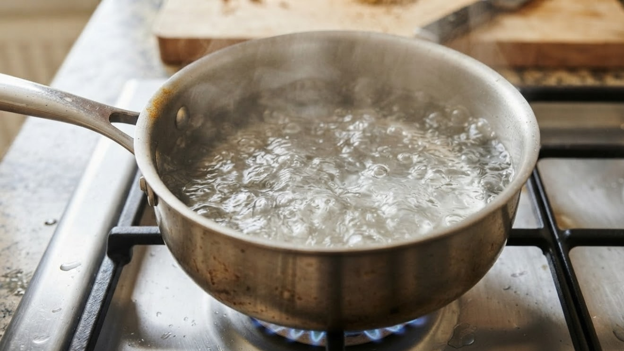 1. Step 1: Heat the water