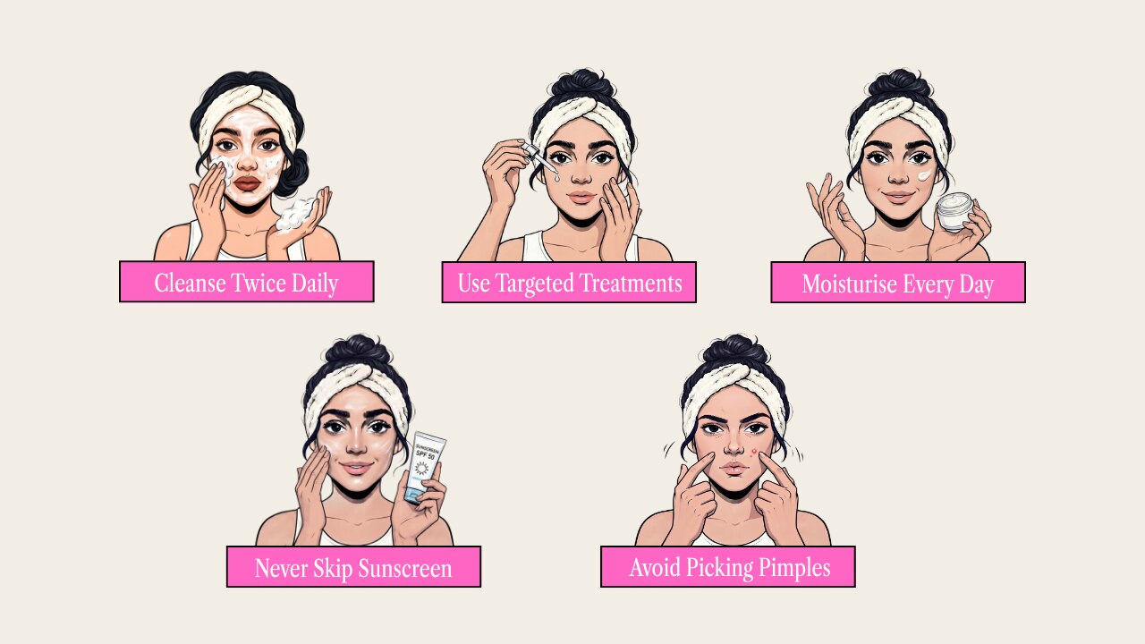 Daily Skincare Routine for Acne-Prone Skin