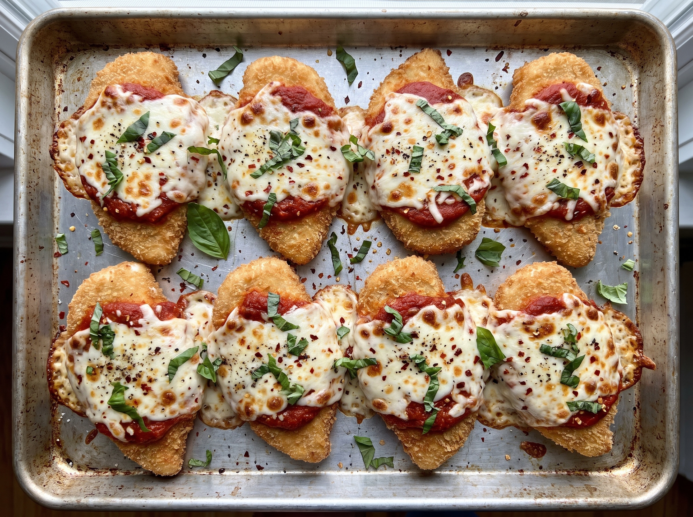 Savory Baked Chicken Parmesan 35 mins  recipe