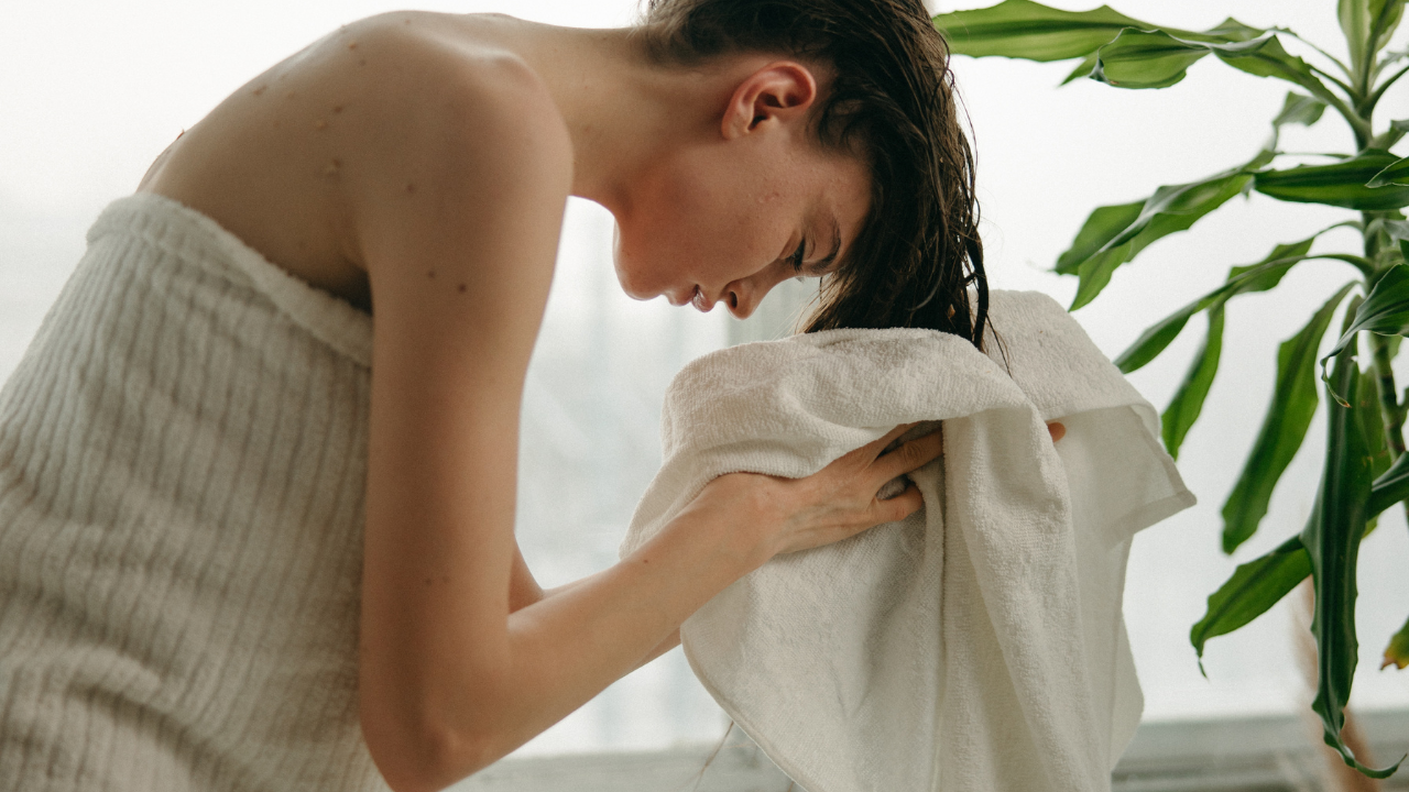 Pat hair dry instead of rubbing