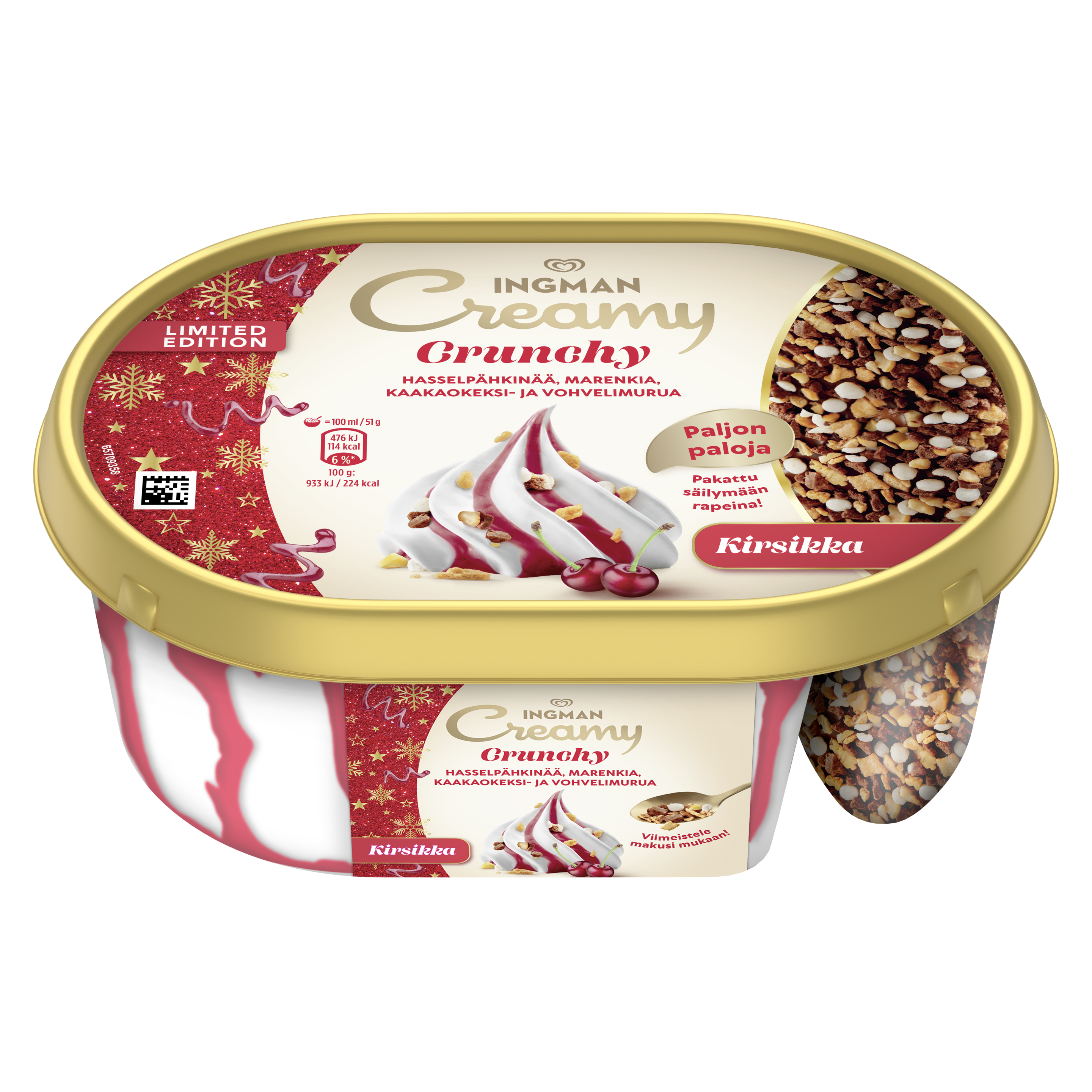 Ingman Creamy Crunchy Kirsikka packshot