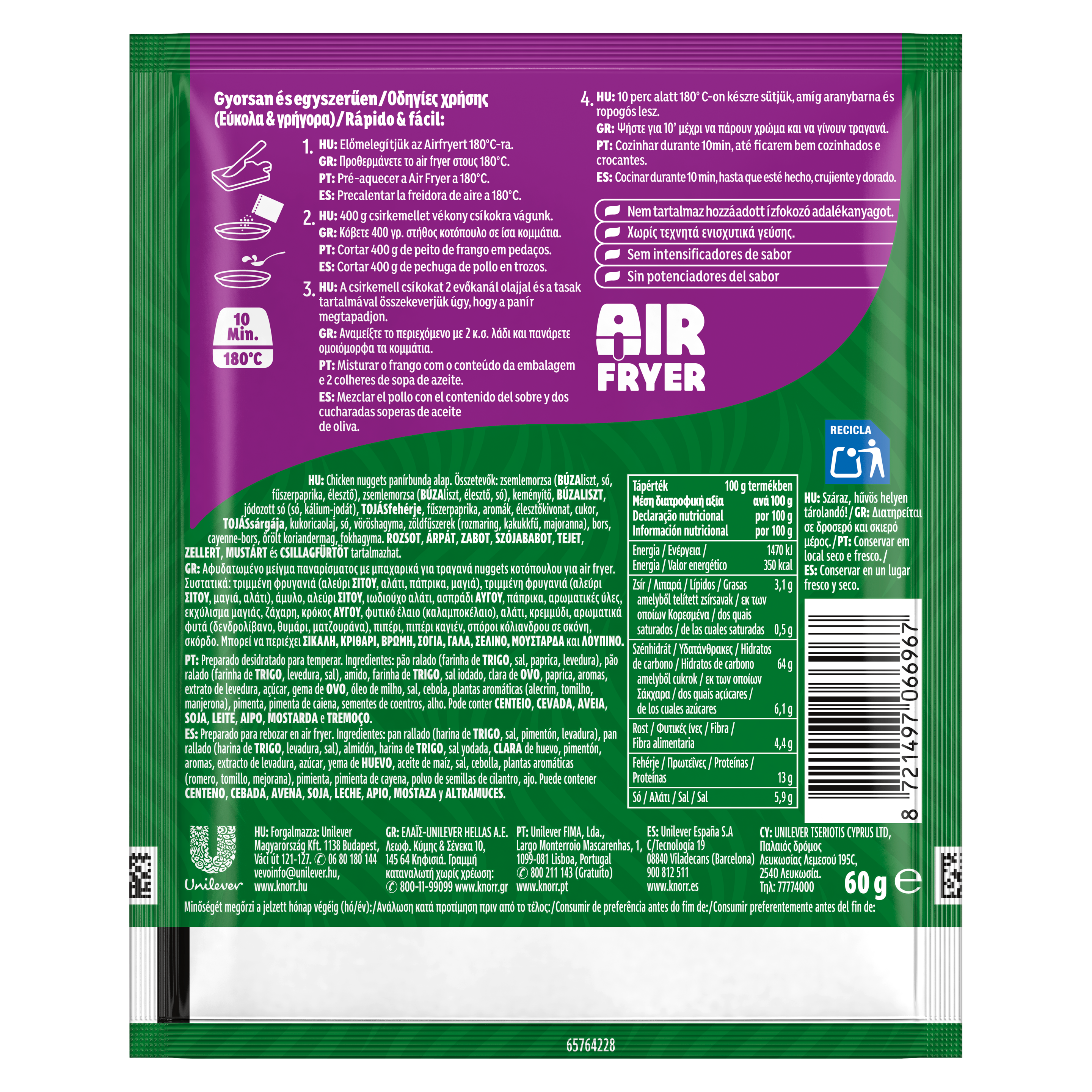 Knorr Crispy Chicken Nuggets alap