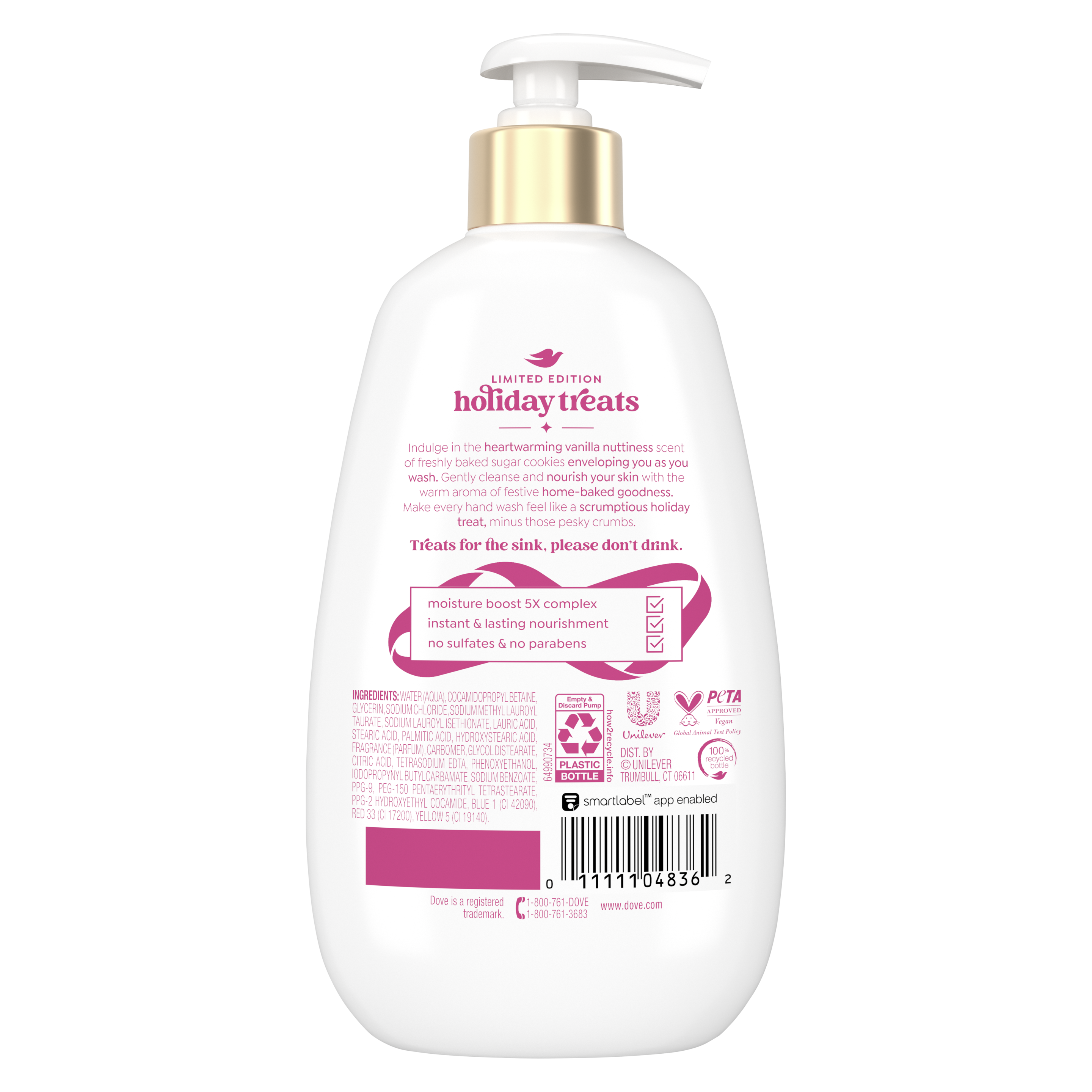 Dove Liquid Hand Wash Sugar Cookie Sprinkle