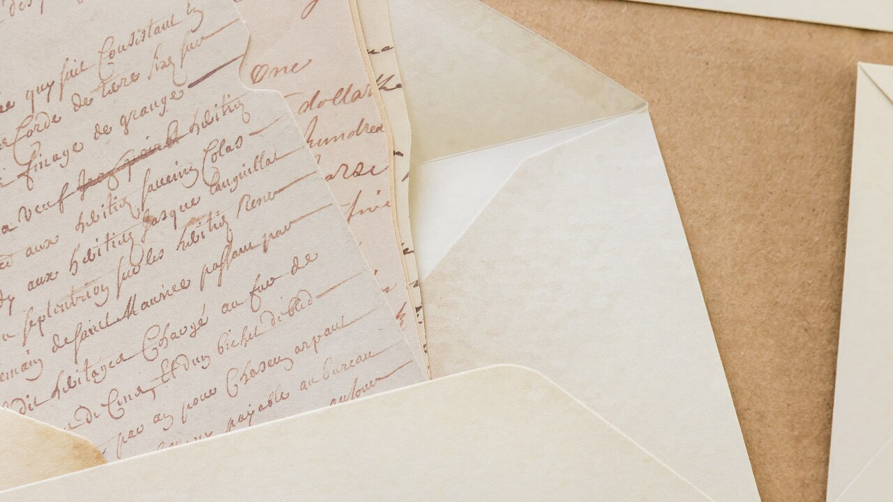 Handwritten letter