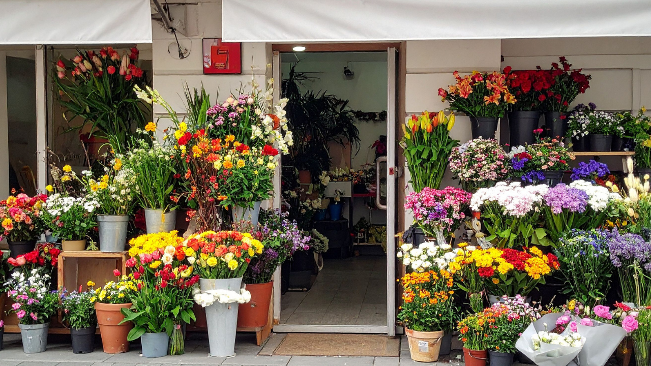 Local flower or sweet boxes