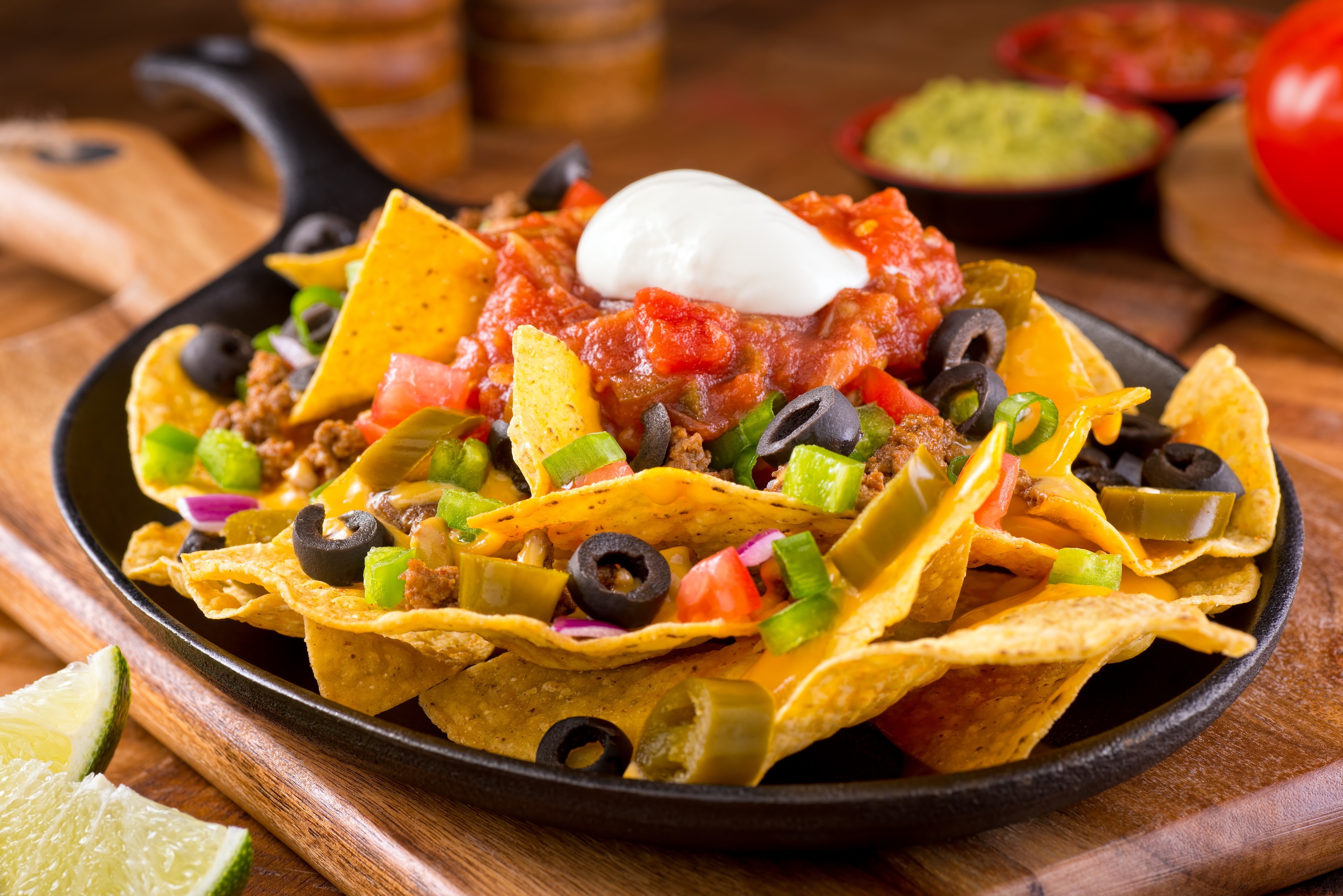 Build-Your-Own Nachos Recipe (With Six-Ingredient Beef Topping)