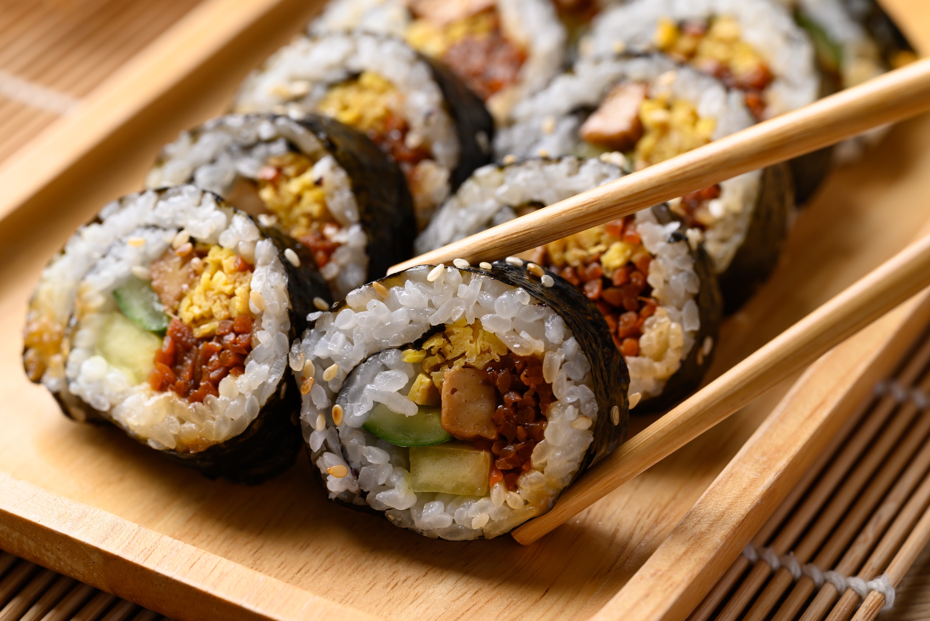 image of kimbap